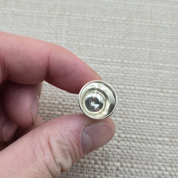 Sterling Silver Engraved Initials V E P Fancy Sewing Thimble A5744 - Picture 5 of 8